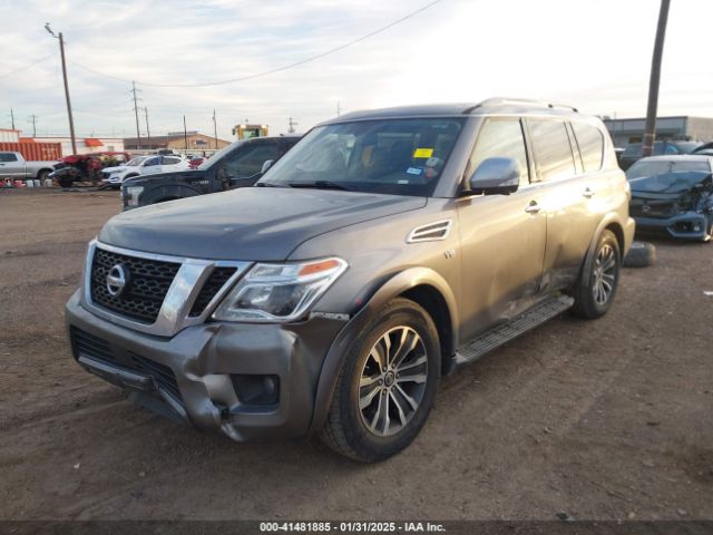 JN8AY2ND7LX015227 Nissan Armada Sl 2wd
