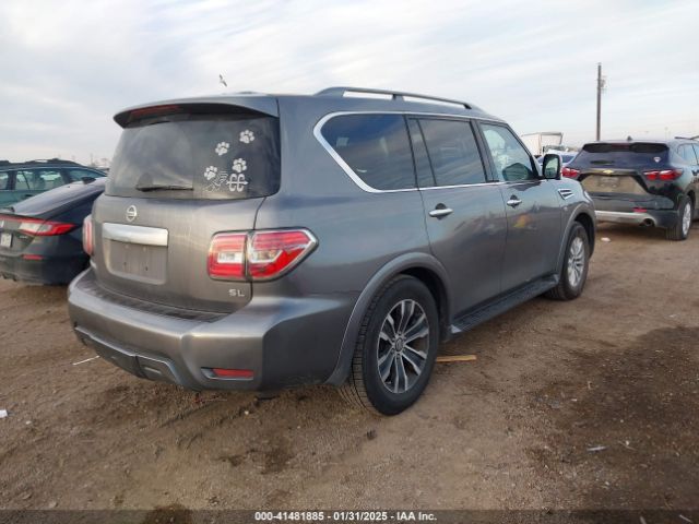 JN8AY2ND7LX015227 Nissan Armada Sl 2wd