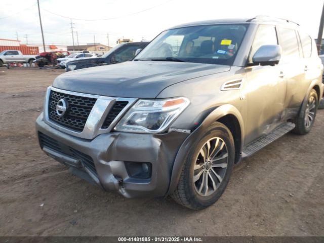 JN8AY2ND7LX015227 Nissan Armada Sl 2wd