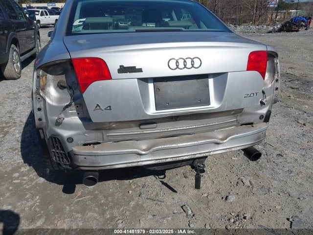 2008 AUDI A4 WAUAF78E28A086538 Photo 5