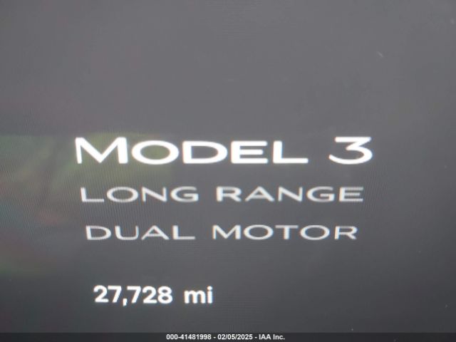 5YJ3E1EB2PF637191 Tesla Model 3 Long Range Dual Motor All-wheel Drive