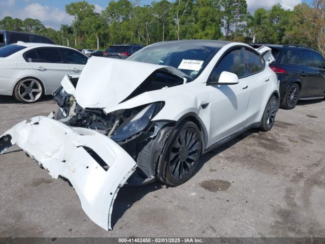 7SAYGDEF8NF469111 Tesla Model Y Performance Dual Motor All-wheel Drive
