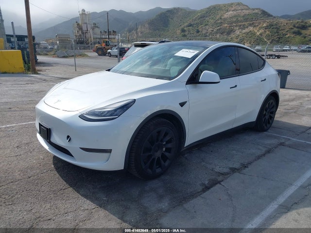 2021 TESLA MODEL Y 5YJYGDEE0MF069451 Photo 1