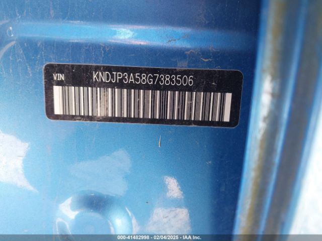 KNDJP3A58G7383506 KIA SOUL +