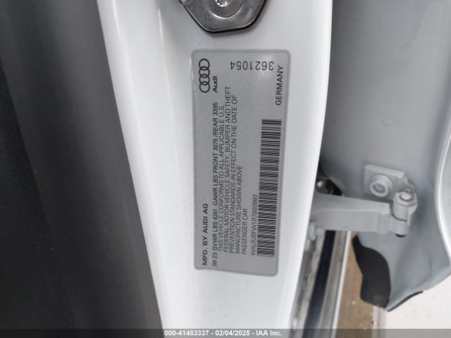 WAUFJBFW1R7000993 Audi E-tron Gt Premium Plus Quattro