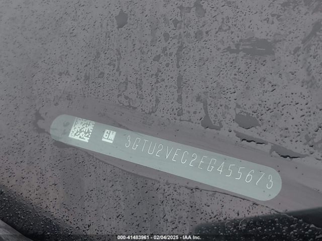 3GTU2VEC2EG455673 GMC Sierra 1500 Slt
