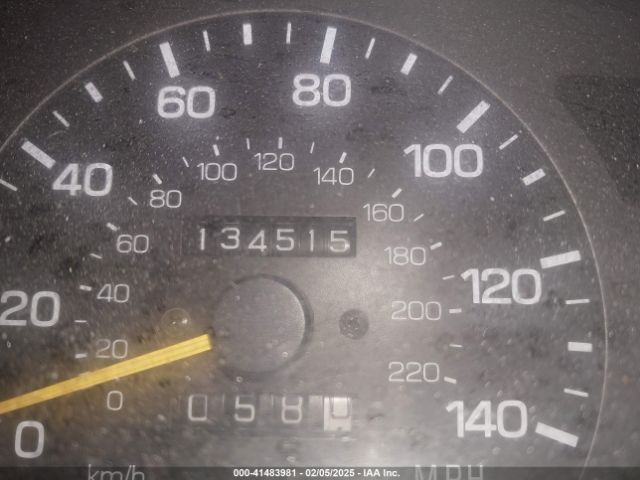 1991 SUBARU LEGACY 4S4BJ63C2M7905332 Photo 6