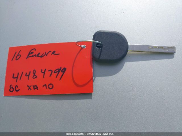 KL4CJASB3GB614886 Buick Encore