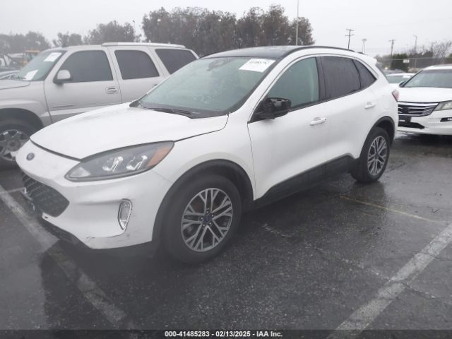 1FMCU0CZ8MUB03799 Ford Escape Sel Hybrid