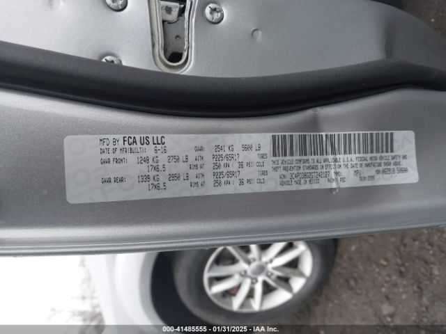 3C4PDDBG2GT242127 Dodge Journey Sxt