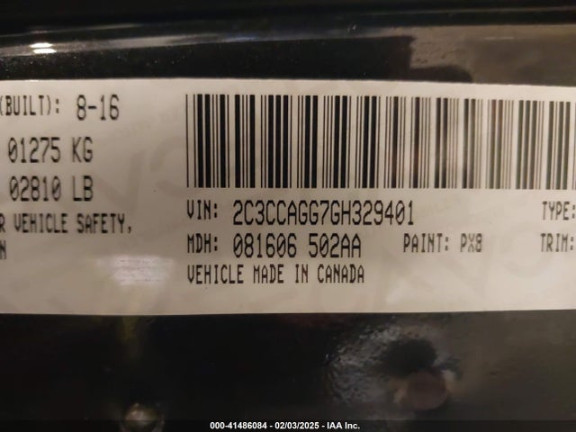 Chrysler 300 300s 2016 2C3CCAGG7GH329401 Image 9
