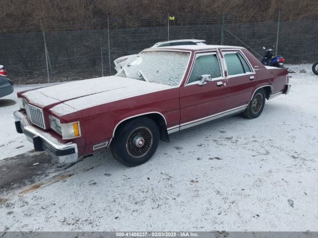 1986 MERCURY GRAND MARQUIS 2MEBP95F9GX687432 Photo 1
