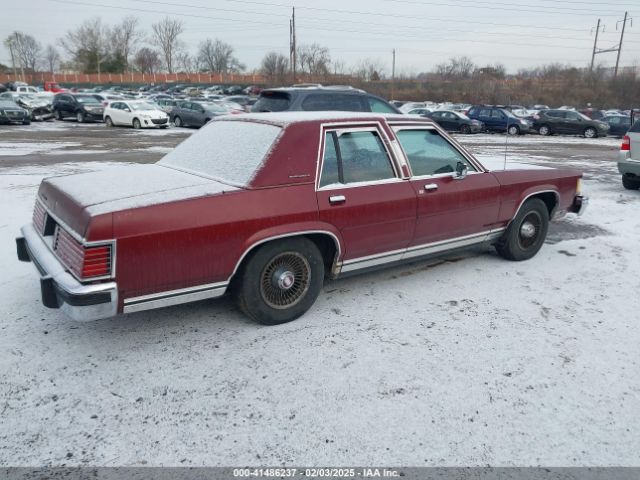 1986 MERCURY GRAND MARQUIS 2MEBP95F9GX687432 Photo 3