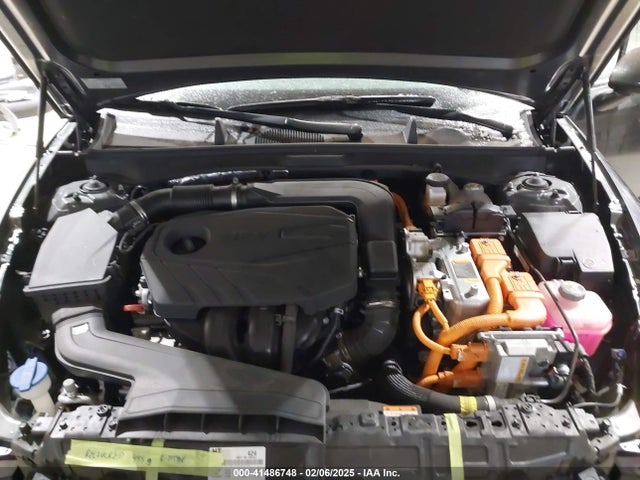 Hyundai Sonata Blue 2021 KMHL24JJ9MA035413 Image 10