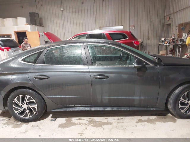 Hyundai Sonata Blue 2021 KMHL24JJ9MA035413 Image 14