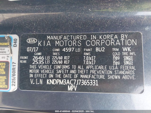 KIA Sportage Lx 2018 KNDPM3AC7J7365331 Image 9