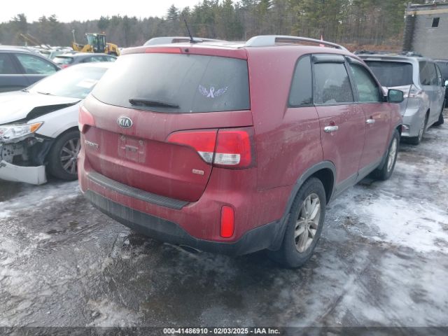 5XYKT3A67FG599244 KIA SORENTO LX