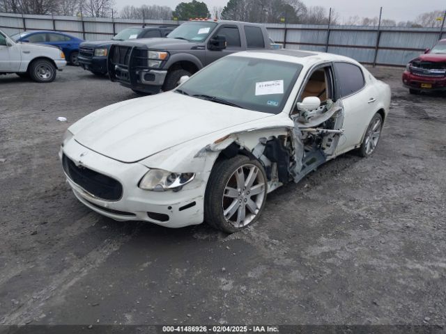 2008 MASERATI QUATTROPORTE ZAMFE39A980033482 Photo 1