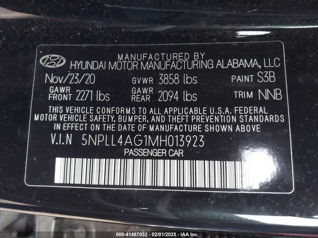 Hyundai ELANTRA SE 2021 5NPLL4AG1MH013923 Image 9