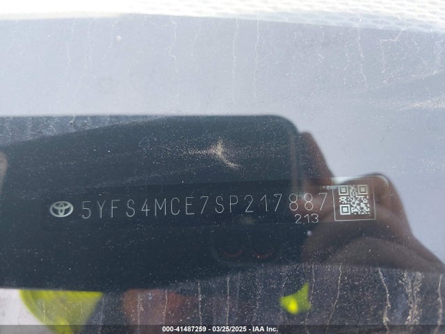 Toyota COROLLA SE 2025 5YFS4MCE7SP217887 Image 9