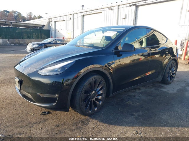 2021 TESLA MODEL Y 5YJYGDEF2MF209749 Photo 1