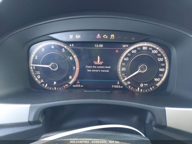1V2MR2CA2KC522314 Volkswagen Atlas 3.6l V6 Sel