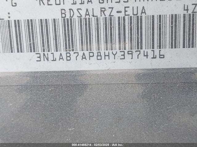 3N1AB7AP8HY397416 Nissan SENTRA SR