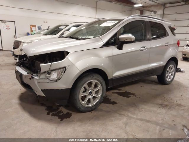 MAJ6S3GL9NC460808 Ford Ecosport Se