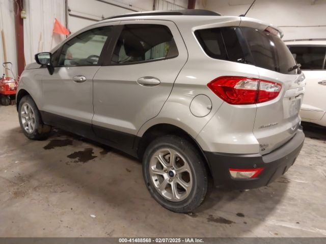 MAJ6S3GL9NC460808 Ford Ecosport Se