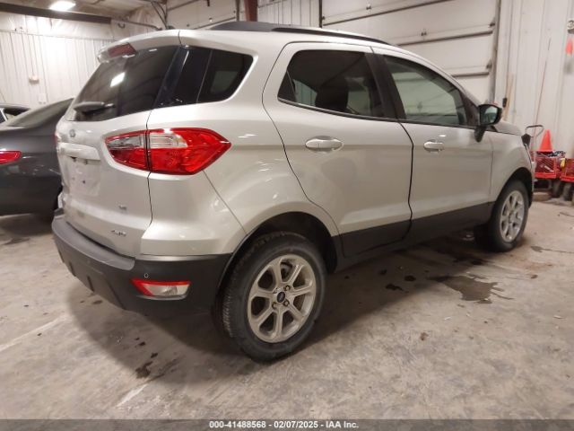 MAJ6S3GL9NC460808 Ford Ecosport Se