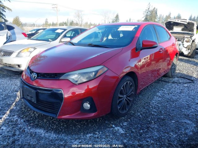 2T1BURHE2FC402375 Toyota Corolla S Premium