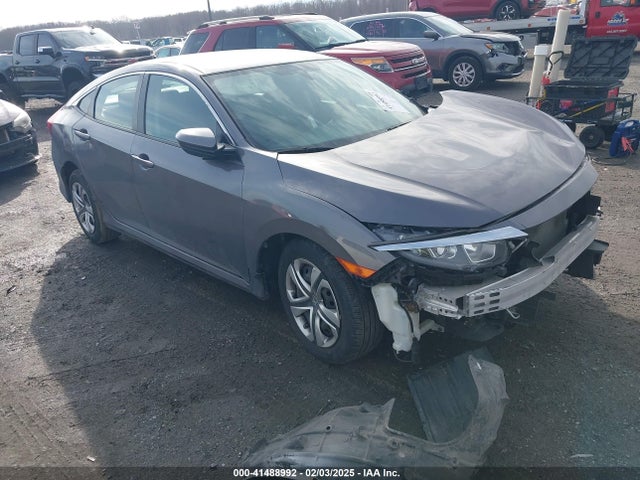 Honda Civic Lx 2017 2HGFC2F52HH544458 Image 1