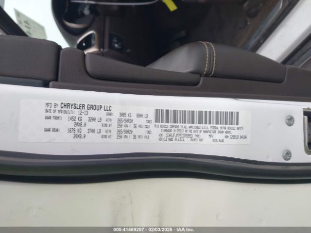 1C4RJFJM7EC376953 Jeep Grand Cherokee Summit