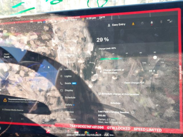 7SAYGDEE1NF481396 Tesla Model Y Long Range Dual Motor All-wheel Drive