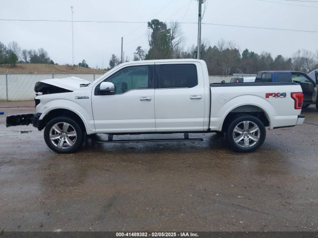 1FTEW1EF2FFA37483 Ford F-150 Platinum