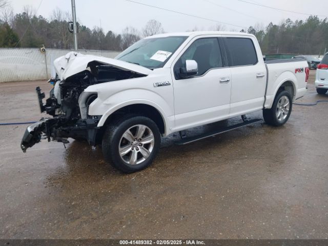 1FTEW1EF2FFA37483 Ford F-150 Platinum
