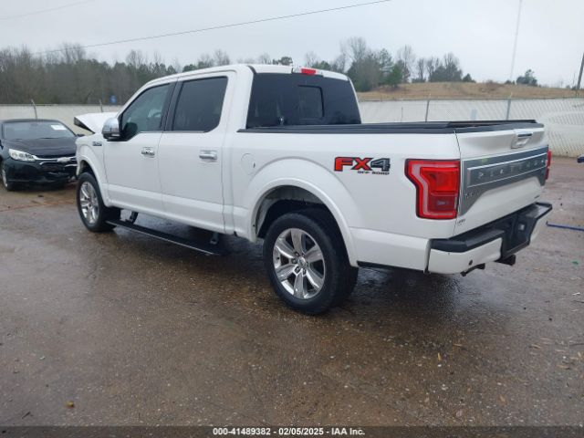 1FTEW1EF2FFA37483 Ford F-150 Platinum