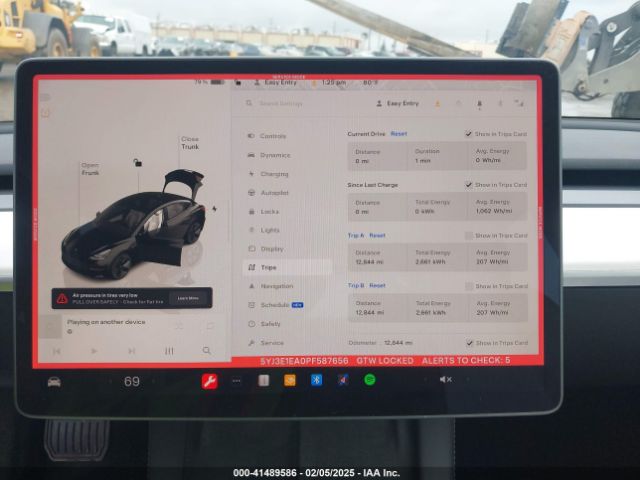 5YJ3E1EA0PF587656 Tesla Model 3 Rear-wheel Drive