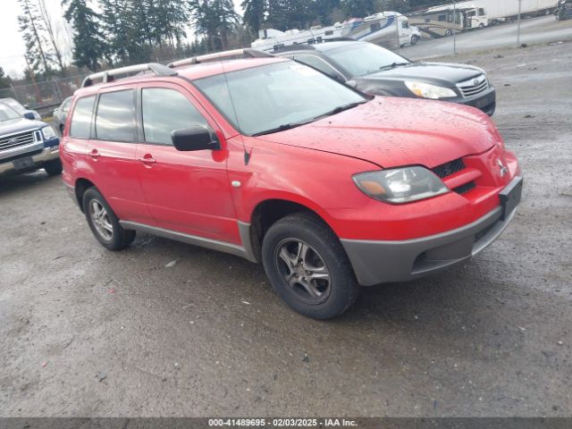 2003 MITSUBISHI OUTLANDER JA4LZ31G03U106035 Photo 0