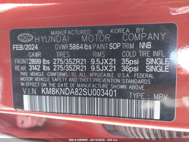 KM8KNDA82SU003401 Hyundai Ioniq 5 N