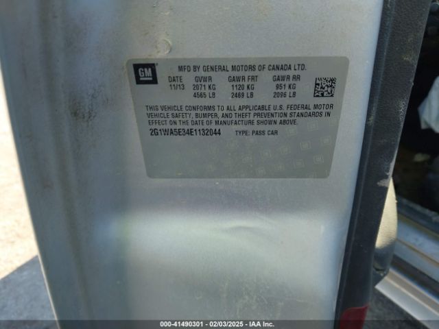 2G1WA5E34E1132044 Chevrolet Impala Limited Ls