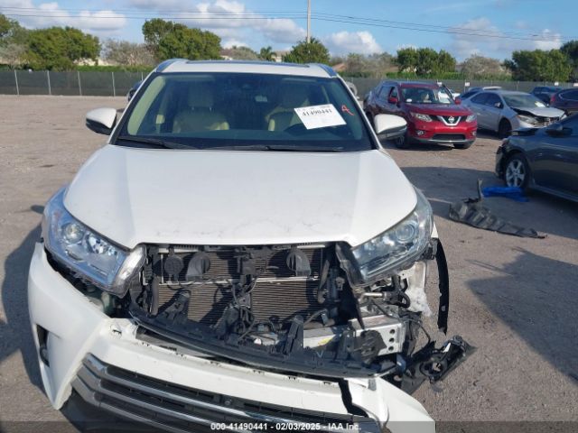 5TDDGRFH7JS040072 Toyota Highlander Hybrid Limited Platinum