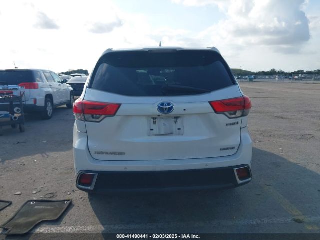 5TDDGRFH7JS040072 Toyota Highlander Hybrid Limited Platinum