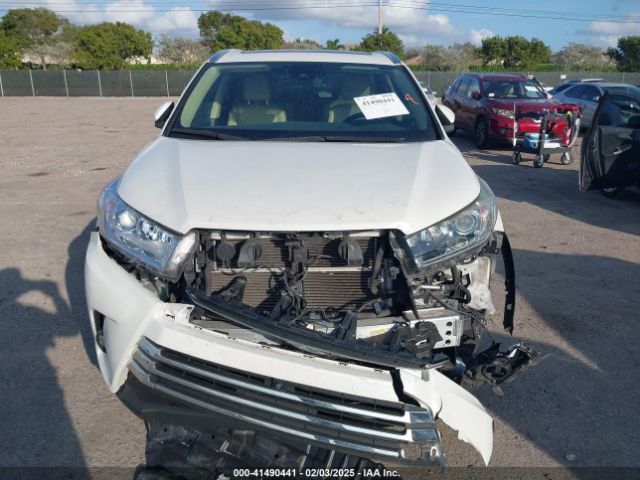 5TDDGRFH7JS040072 Toyota Highlander Hybrid Limited Platinum