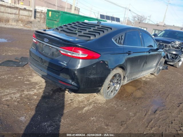3FA6P0LUXJR131707 Ford Fusion Hybrid Se