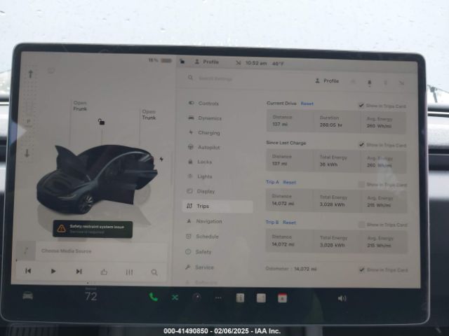 5YJ3E1EAXRF853199 Tesla Model 3 Long Range Dual Motor All-wheel Drive/rear-wheel Drive