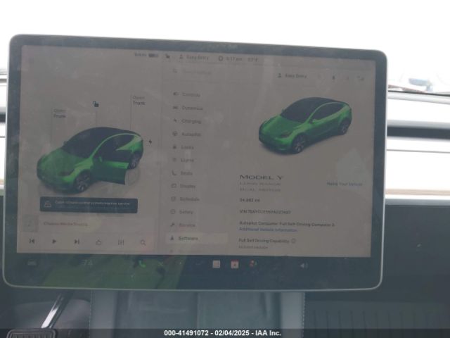 7SAYGDEE6PA027497 Tesla Model Y Awd/long Range Dual Motor All-wheel Drive