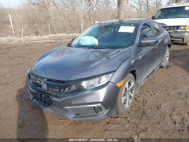 2019 HONDA CIVIC 19XFC2F65KE013829 Photo 1