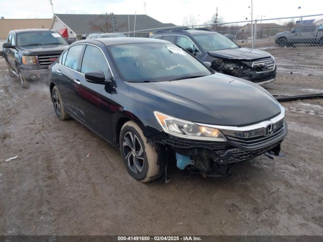 Продажа на аукционе авто 2016 Honda Accord Lx, vin: 1HGCR2F32GA051571, номер лота: 41491680