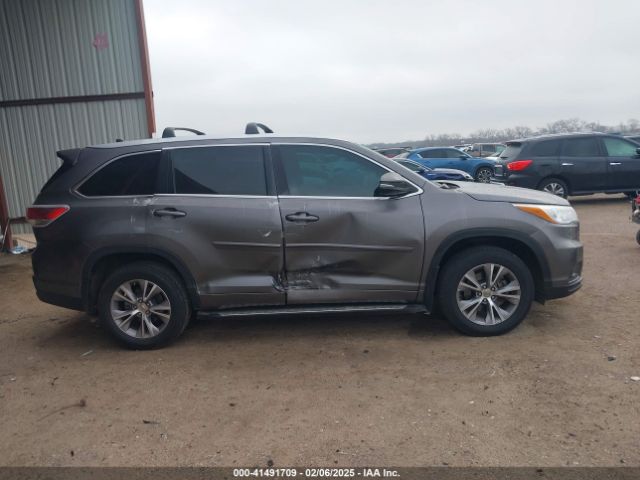 5TDKKRFHXFS090431 Toyota Highlander Xle V6